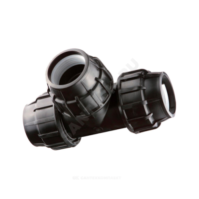 Тройник компрессионный ПЭ переходной Дн 110х90 1191342