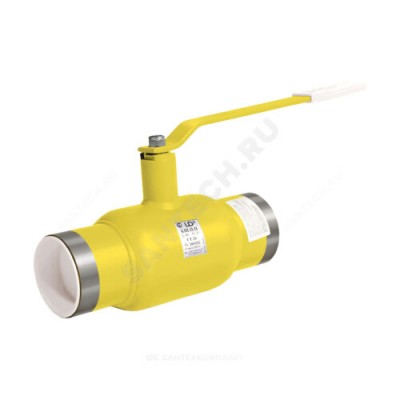 Кран шаровой сталь газ КШ.Ц.П.GAS Ду 20 Ру40 п/привар полнопроходной LD КШ.Ц.П.GAS.020.040.П/П.02