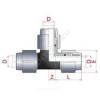 Тройник компрессионный ПЭ Дн 32 ТПК-АКВА 50050032