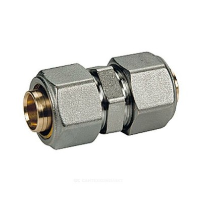 Муфта МП латунь обжим Дн 18 R560AM Giacomini R560MX052