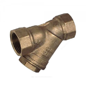 Фильтр сетчатый Y-образный бронза Ду 15 Ру20 Тмакс=120 oC G1/2" ВР F2143 Tecofi F2143-0015
