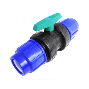 Кран шаровой компрессионный Дн 40