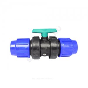 Кран шаровой компрессионный Дн 40