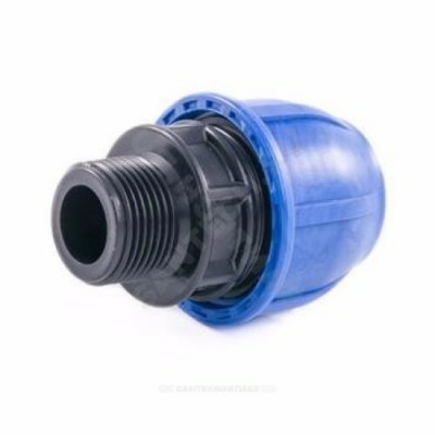 Муфта компрессионная ПЭ НР Дн 63х2" Ру10 RTP (РосТурПласт) 22066