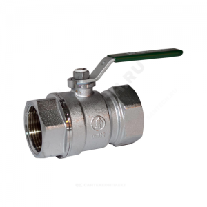 Кран шаровой латунь хром R250W Ду 10 Ру42 ВР рычаг Giacomini R250WX022