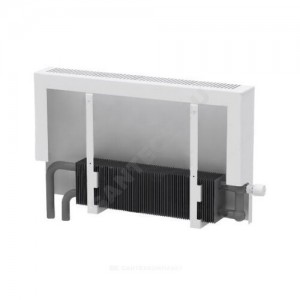 Конвектор настенный концевой Универсал ТБ НП КСК 20 (малой глубины) 0.787кВт двухтр с т/клапаном (угл) Danfoss 013G2152 ниж/п ВР 1/2" ТЗПО