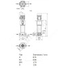 Насос многоступенчатый вертикальный HELIX V 204-2/25/V/KS/400-50 PN25 3х400В/50 Гц Wilo 4161737
