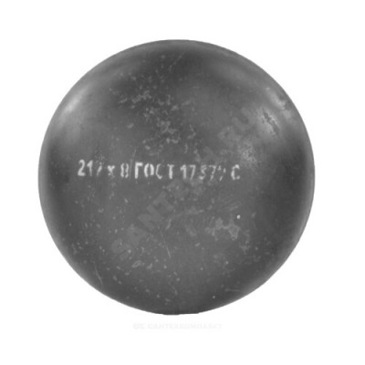 Заглушка сталь эллиптическая Дн 325х8 (Ду 300) п/привар ГОСТ 17379-2001 АРМАС