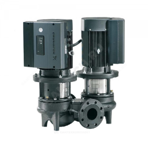 Насос ин-лайн с сухим ротором TPED 100-250/2-S-A-F-A-BAQE сдвоенный 3х380-500В/50 Гц c датчиком перепада давления Grundfos 99067527