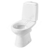 Унитаз-компакт Цезарь белый нижний подвод горизонт/выпуск 2/реж дюропласт Santek 1.WH30.1.745