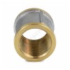 Муфта латунь никель Ду 25 (1") ВР 9018 ГОСТ 32585-2013 Aquasfera 9018-03