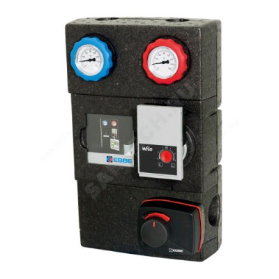 Группа насосная GBA111 Ду 25 правая со смешением с насосом Wilo 25/6 Esbe 61060100