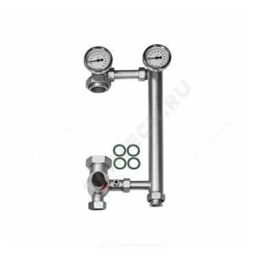 Группа насосная Ду 32 левая со смешением без насоса ASKON