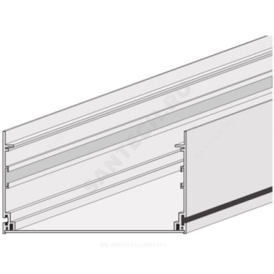 Корпус (лоток) для внутрипольного конвектора 195х66х1000 Mohlenhoff .