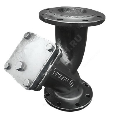 Фильтр магнитный сетчатый Y-образный чугун Ду 80 Ру16 фл ФМФ Луидор