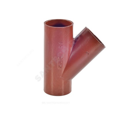 Тройник чугун SML Ду 125х125х45гр б/растр FP PREIS 10035