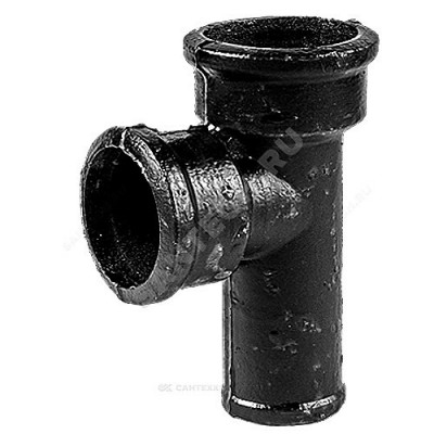 Тройник чугун канализационный Ду 150х100х90гр б/н ГОСТ 6942-98 прямой