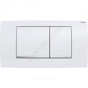 Кнопка для инсталляции Twinline30 белый/хром глянец Geberit 115.899.KJ.1