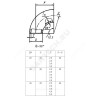 Отвод сталь бесшовный крутоизогнутый 90гр Дн 273х18,0 (Ду 250) под приварку ГОСТ 17375-2001