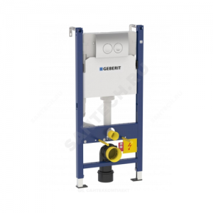 Инсталляция для подвесного унитаза Duofix с кнопкой смыва Delta 51 Geberit 458.125.21.1