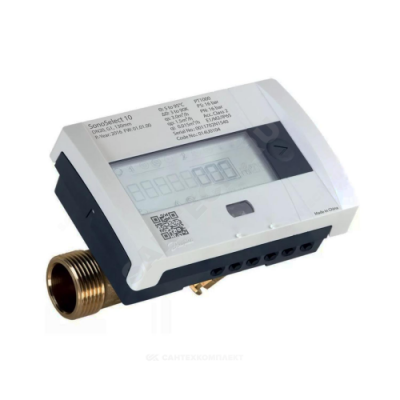 Теплосчетчик ультразвуковой SonoSelect10 подача Ду 15 Ру16 1,5м3/ч L=110мм Б/К 95С резьба Danfoss 014U0147P