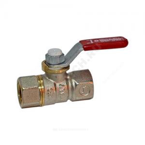 Кран шаровой латунь никель R950 Ду 10 Ру42 ВР полнопроходной рычаг Giacomini R950X022