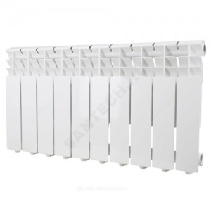 Радиатор алюминиевый Pro 500/96 10 секций Oasis