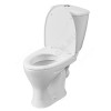 Унитаз-компакт Версия Комфорт белый нижний подвод косой выпуск 2/реж полипропилен Santeri 1.P403.3.S00.00B.F