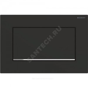 Кнопка для инсталляции Sigma 30 черный матовый лак/хром глянцевый Geberit 115.893.14.1
