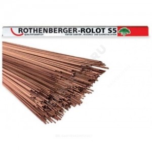 Припой твердый 2х2 мм ROLOT S 5 Rothenberger 40502