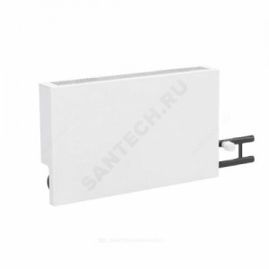 Конвектор настенный концевой Универсал ТБ КСК 20 (малой глубины) 0.4кВт з/у однотр с т/клапаном (пр) Danfoss 013G1813 бок/п под приварку прав ТЗПО