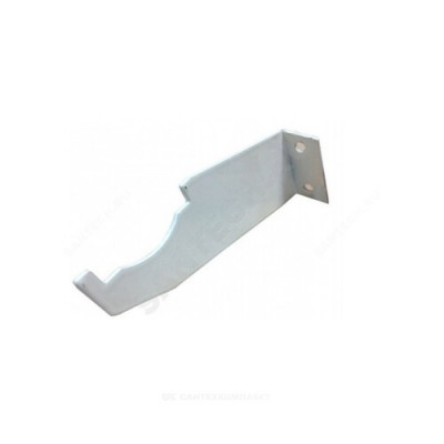 Кронштейн L=85мм для трубчатых радиаторов RAL 9016 (белый) КЗТО КП 85