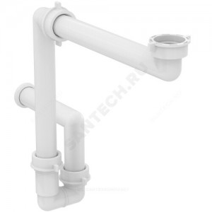 Сифон для умывальника трубный Space Saving без выпуска Ideal Standard EE23033967