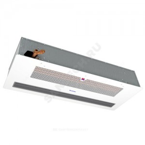 Завеса воздушно-тепловая водяная Потолочная 200 L=1000мм светло-серый 7,9 кВт Тепломаш КЭВ КЭВ-20П2171W