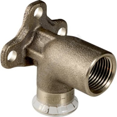 Водорозетка бронза 90гр Дн 18х1/2" пресс/ВР Mapress L=52мм Geberit 63455