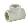Тройник PP-R серый внутренняя пайка Дн 75 VALFEX 10111075Г
