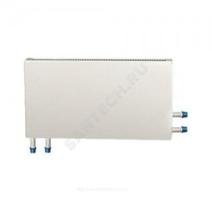 Конвектор настенный проходной Универсал-С НП (средней глубины) 1кВт ниж/п резьба лев Сантехпром 9104319