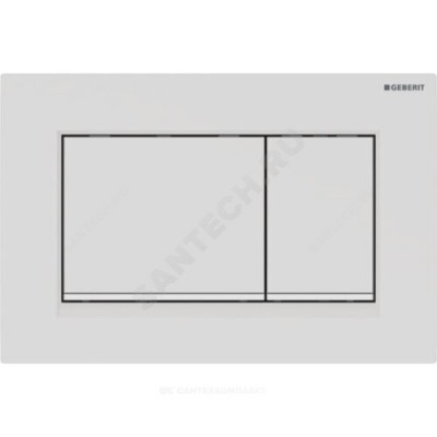 Кнопка для инсталляции Sigma 30 белая матовая Geberit 115.883.01.1