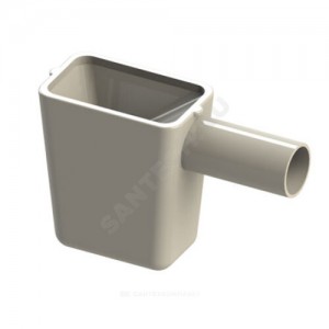 Воронка для отвода конденсата с гидрозатвором ТП-21 32мм капельная горизонтальный выпуск Татполимер 101200247