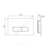 Кнопка для инсталляции OLEAS P2 хром Ideal Standard R0119AA