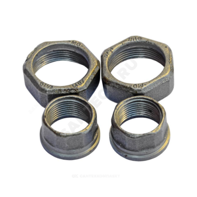 Детали присоединительные чугун G 2" xRp 1" ВР (комплект) для циркуляционных насосов Grundfos 509921