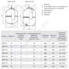 Бак расширительный мембранный WRV для отопления 6 л 5 бар impero 0-14-2000