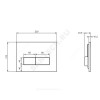Кнопка для инсталляции хром Ideal Standard W3708AA
