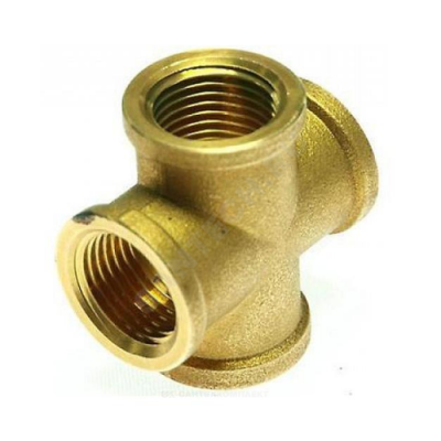 Крест латунь Ду 15 (1/2") ВР/ВР Цветлит ZW50041