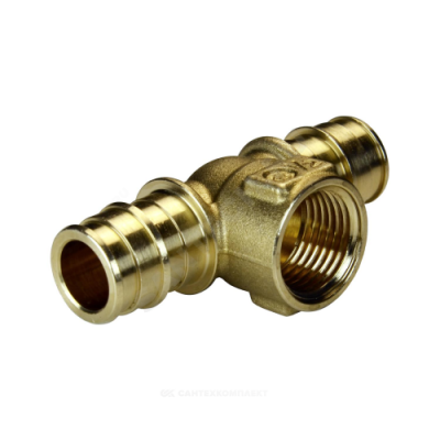 Тройник для PE-X латунь Дн 32х1"х32 ВР GX154 Giacomini GX154Y056