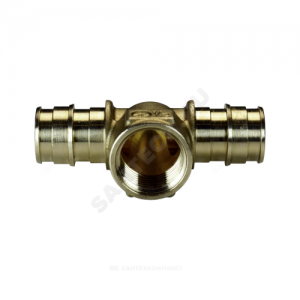 Тройник для PE-X латунь Дн 16х1/2"х16 ВР GX154 Giacomini GX154Y033