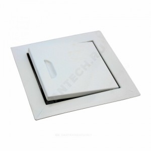 Люк-дверца с фланцем и замком сталь 150х200 ЛТМЗ Эра ЛТ1520МЗ