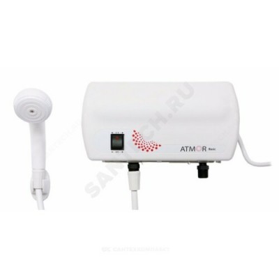 Водонагреватель электрический проточный Basic 5 душ Atmor 3705015 (12225)