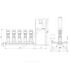 Установка повышения давления Hydro MPC-S 5 CR32-2-2 Grundfos 95044833