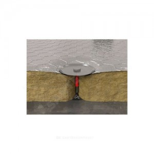 Штифт омедненный стальной CD/PWP 2,7 ISOL 2,7х68мм под приварку в/к шайба d=30мм 500 шт. ROCKWOOL 186941